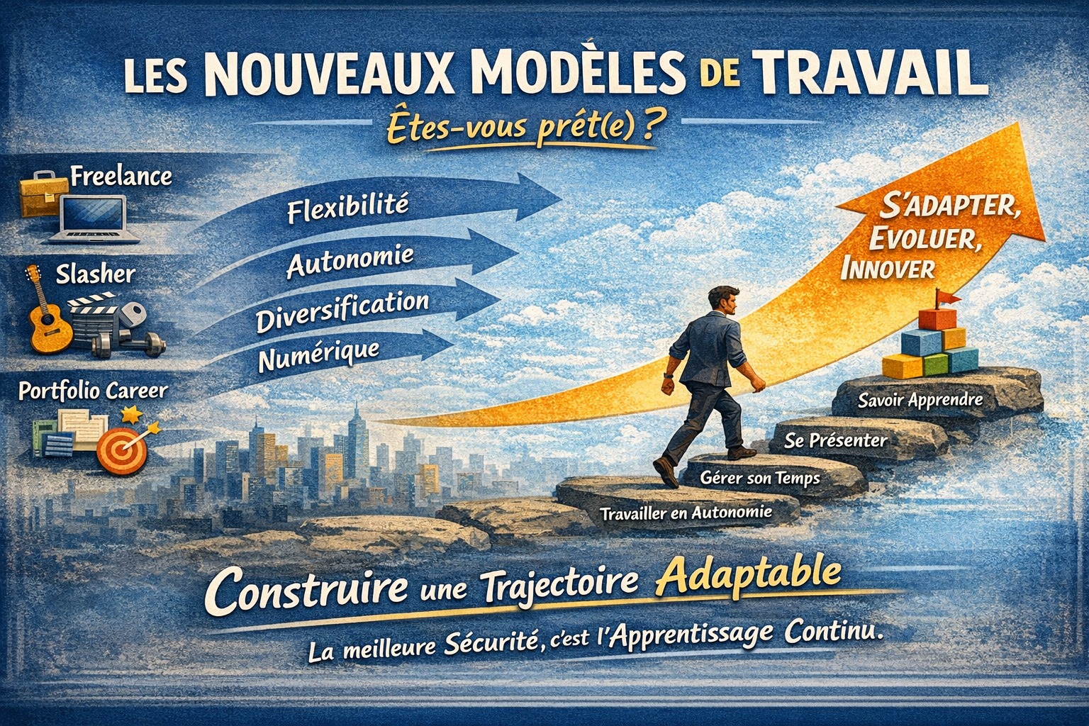 Les nouvelles formes de travail : slasher, freelance, portfolio career… faut-il s’y préparer ?
