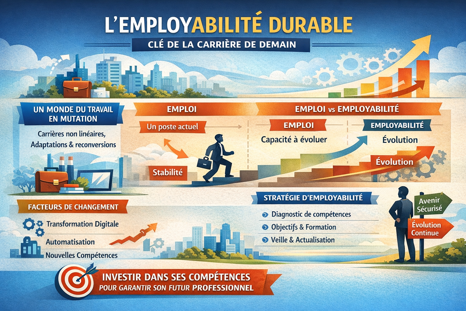 L’employabilité durable : penser sa carrière comme un investissement