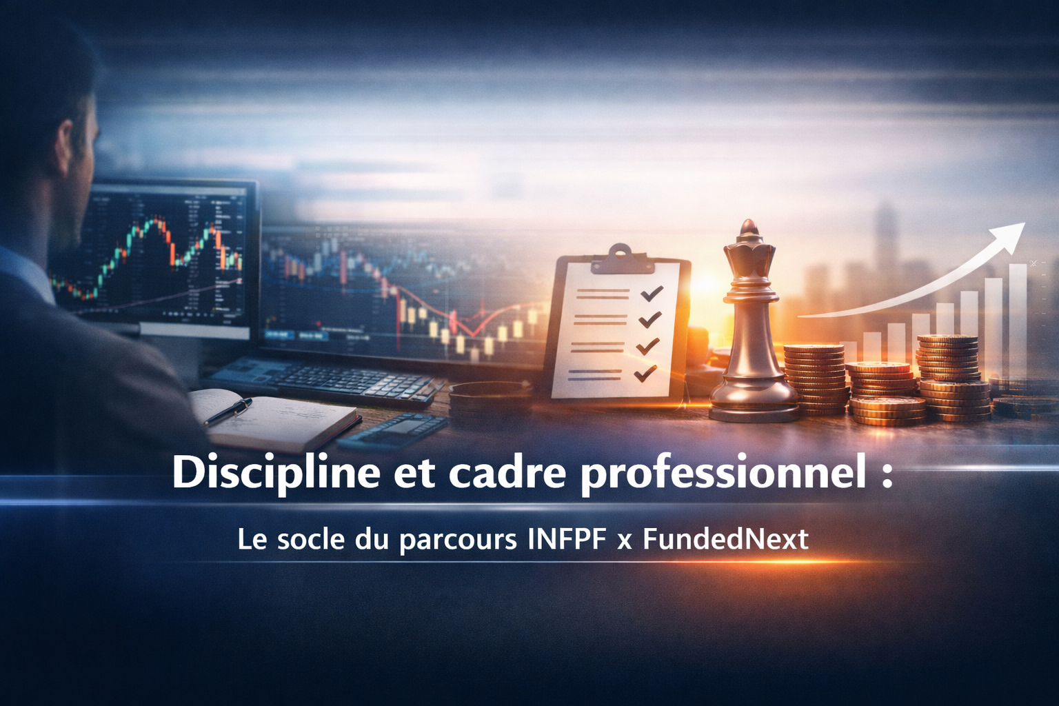 Discipline et cadre professionnel : le socle du parcours INFPF x FundedNext